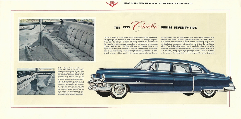 1953 Cadillac Brochure Page 6